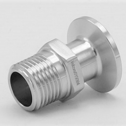 CLAMP 34 mm_ závitový adaptér  DN15_závit  vnější 1/2" (K34)