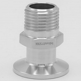 CLAMP 34 mm_ závitový adaptér  DN15_závit  vnější 1/2" (K34)