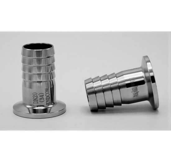 Clamp hadicový adaptér DN20, CLAMP límeček 34 mm