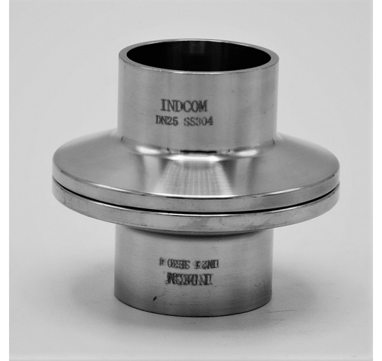 Clamp hrdla navařovací DN25