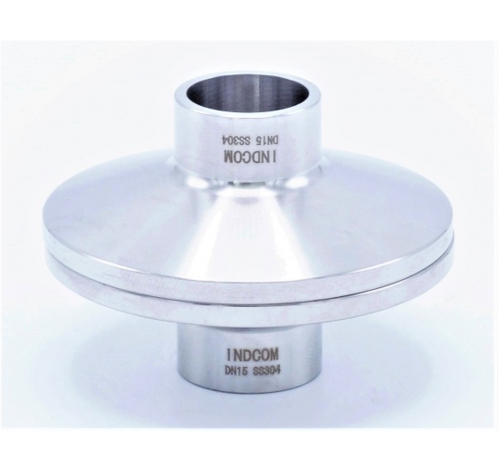 CLAMP navařovací hrdla DN15, velikost límečku 50,5 mm