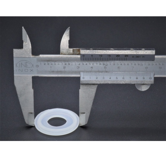 clamp silikonové těsnění DN 10 - talířek 34 mm