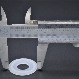 clamp silikonové těsnění DN 15 - talířek 34 mm