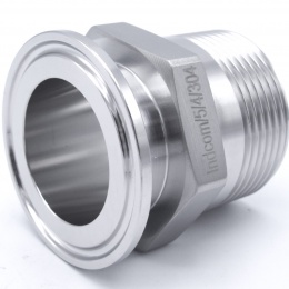 CLAMP závitový adaptér, závit vnější nipl Potrubní spoje