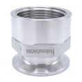 CLAMP závitový adaptér, závit vnitřní - mufna Potrubní spoje