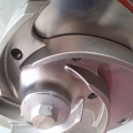 Detail oběžného kola odstředivého čerpadla s otevřeným oběžným kolem 1.1kW
