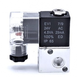 Elektromagnetické rozvaděče 3/2  (PILOTNÍ VENTILY)