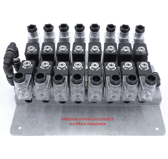 Elektromagnetické rozvaděče (PILOTNÍ VENTILY)