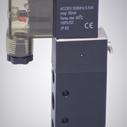 Elektromagnetický rozvaděč 5/2, G 1/8", AC230V