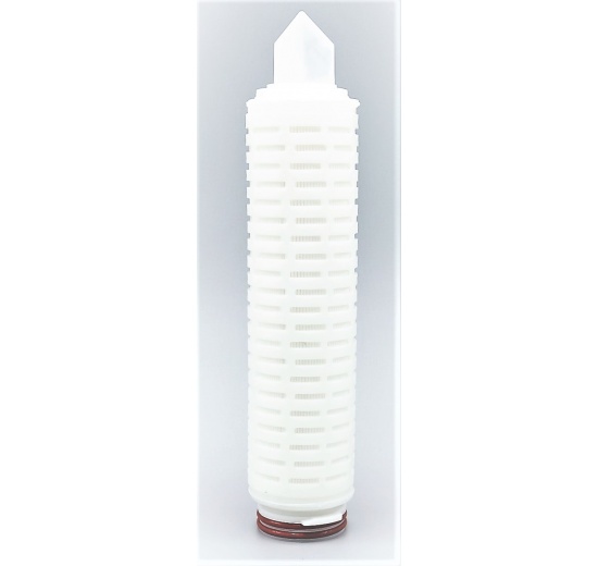 filtrační svíčka (cartridge), která je v tělese filtru upevněna bajonetovým systémem