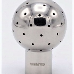 Fixní mycí hlavice, koule 50 mm, závitová BSP G1/2”