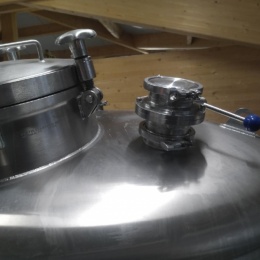 Hops Drop, nádoba pro studené chmelení piva