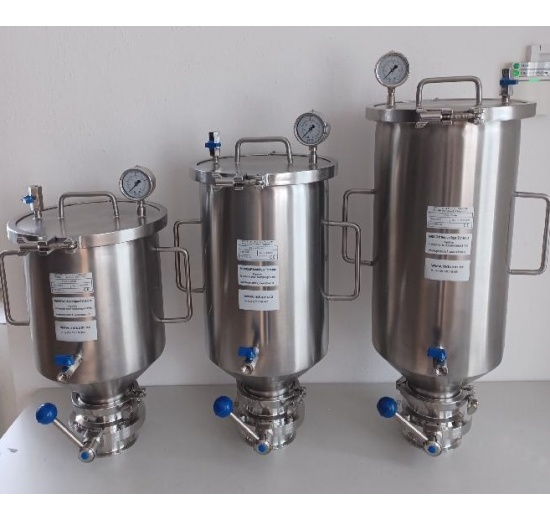 Hops drop, nádoba pro studené chmelení