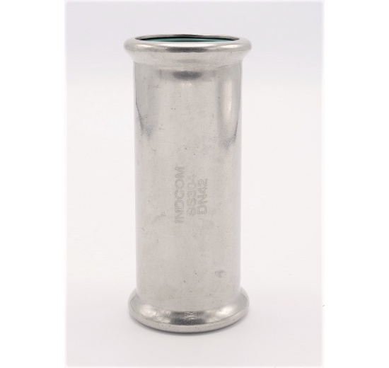 Hrdlo prodloužené lisovací, 42 mm