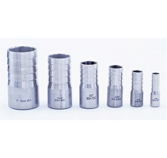 jednotlivé dimenze navařovacích hadicových nástavců