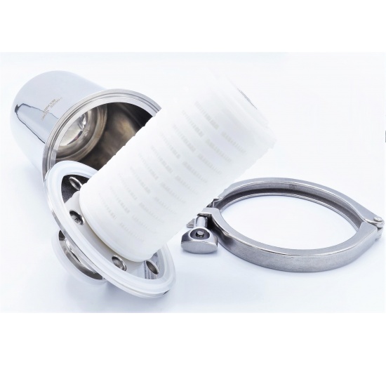 jednotlivé komponenty ventilačního filtru