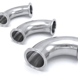 Kolena CLAMP připojení  Potrubní spoje v potravinářském a nápojovém průmyslu