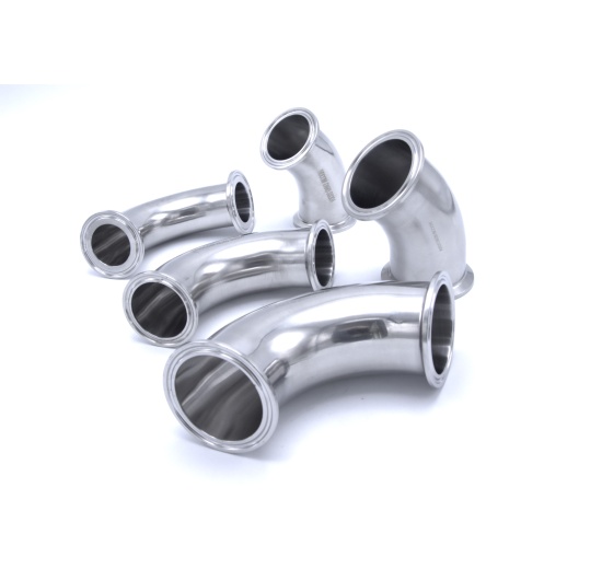 Kolena CLAMP připojení  Potrubní spoje v potravinářském a nápojovém průmyslu