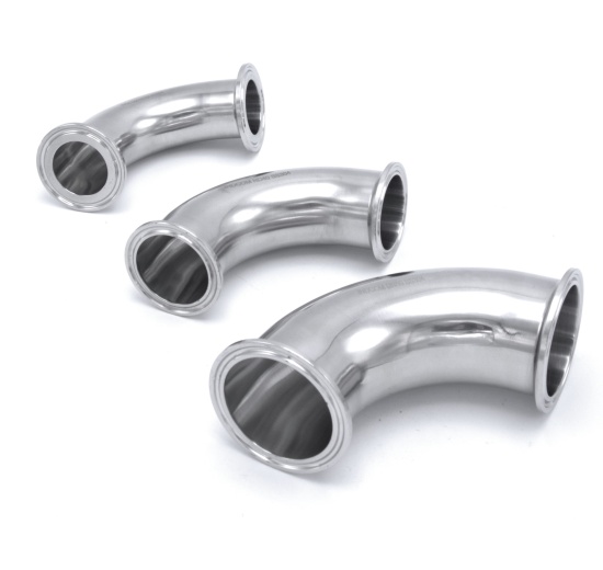 Kolena CLAMP připojení  Potrubní spoje v potravinářském a nápojovém průmyslu