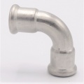 Koleno 90°, lisovací, F/F 18 mm