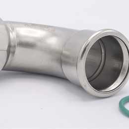 Koleno 90°, lisovací,F/závit vnější, 35 mm_1 1/4"