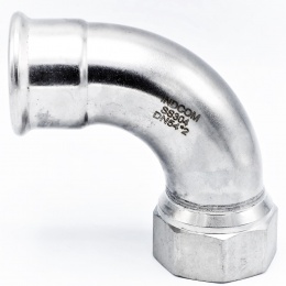 Koleno 90°, lisovací/závit vnitřní