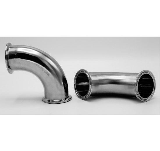 Koleno clamp 90°| DN50 (52x1,5mm / clamp límec 64mm)