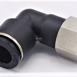 Koleno otočné s vnitřním závitem DN 10mm x 3/8", pneumatické prvky