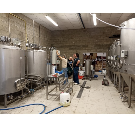 kompletní pivovar 10HL projekt na klíč