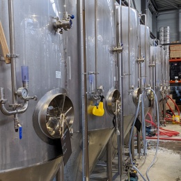 kvasné, fermentační tanky 10 HL