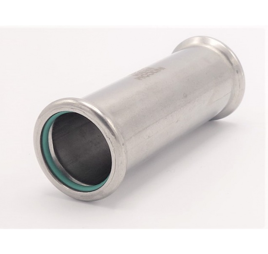 Lisovací hrdlo prodloužené, 22 mm, nerezové