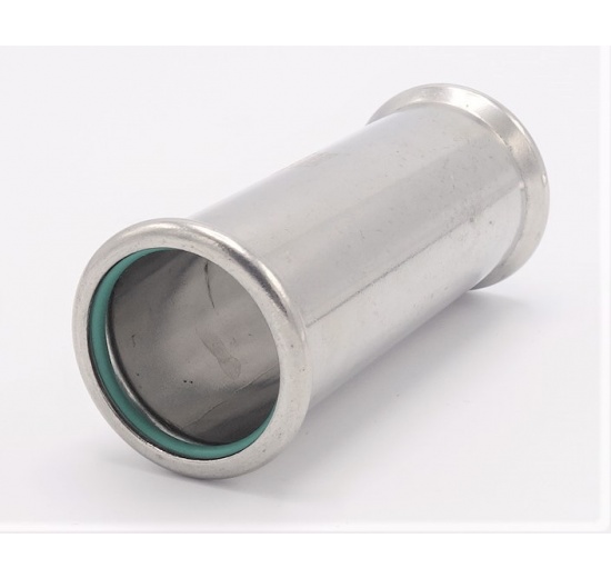 Lisovací hrdlo prodloužené 35 mm, nerezové