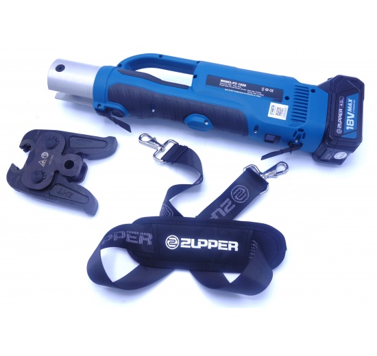 Lisovací kleště -souprava pro lisovací tvarovky - typ M (7 ks vyměnitelných čelistí)