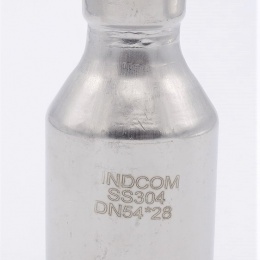 Lisovací redukce (redukovaná vsuvka) M/F 54/28 mm, nerezová