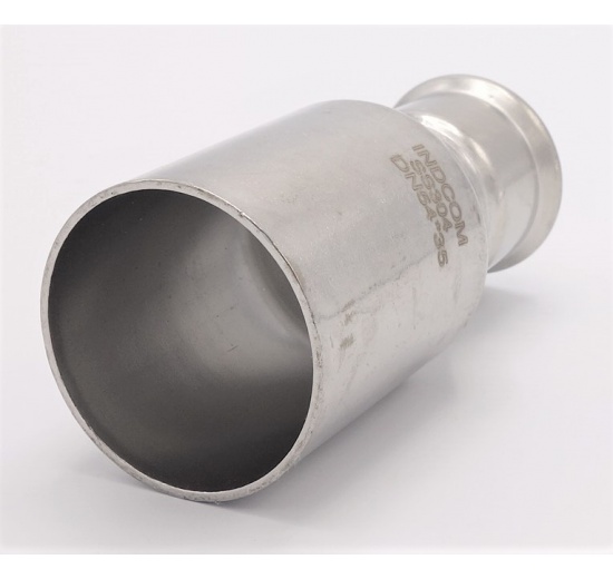 Lisovací redukce (redukovaná vsuvka), M/F 54/35 mm nerezová