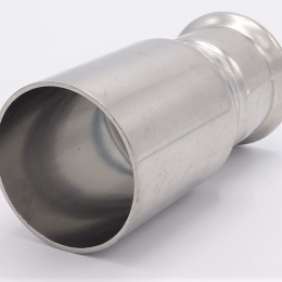 Lisovací redukce (redukovaná vsuvka) M/F 54/42 mm, nerezová