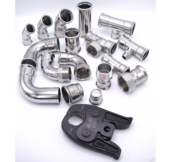 Lisovací souprava sada nářadí 7 čelistí