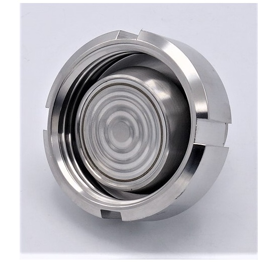 Membránový oddělovač, potravinářské šroubení DN25 dle DIN 11851, závit vnitřní 1/2"