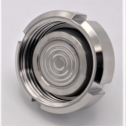 Membránový oddělovač, potravinářské šroubení DN32 dle DIN 11851, závit vnitřní 1/2"