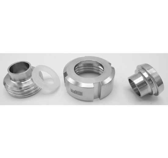 mlékárenské šroubení  dle DIN 11850 a DIN 11851 DN15 Indcom_komponenty