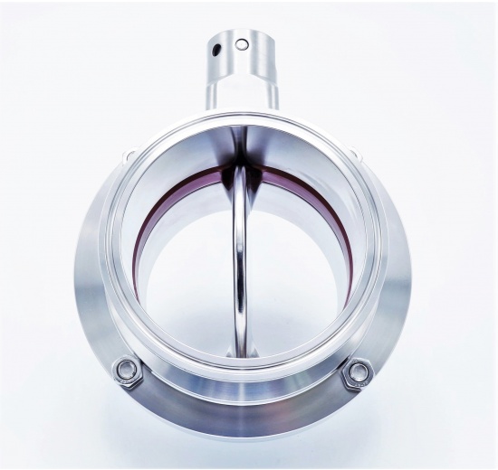 motýlová klapka, typ C-C, límeček 119 mm