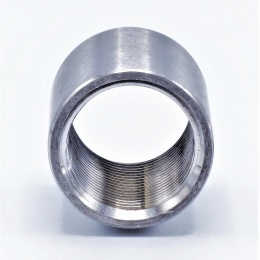 mufna z nerezové oceli s vnitřním závitem na obou koncích pro závitové spojení trubek