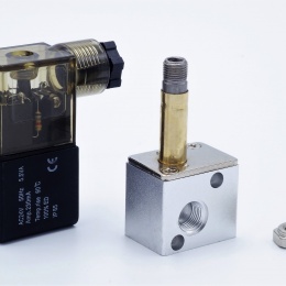 náhradní cívka AC24V, elektromagnetický ventil 3 vstupy/2 pozice