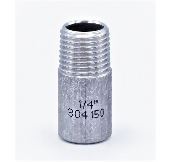 navařovací nipl, vsuvka, typ 308 závit 1/4" DN08, pro trubkové spoje