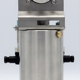 Nerezová klapka přímá DN20, clamp typ C-C, s pneumatickým pohonem