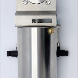 Nerezová klapka přímá DN20, závitová-navařovací typ G-S, s pneumatickým pohonem