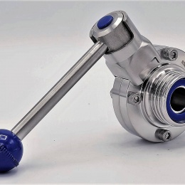 Nerezová klapka přímá, závitová typ G-G  DN20