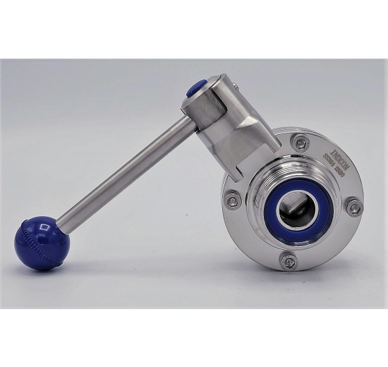 Nerezová klapka přímá, závitová typ G-G  DN20