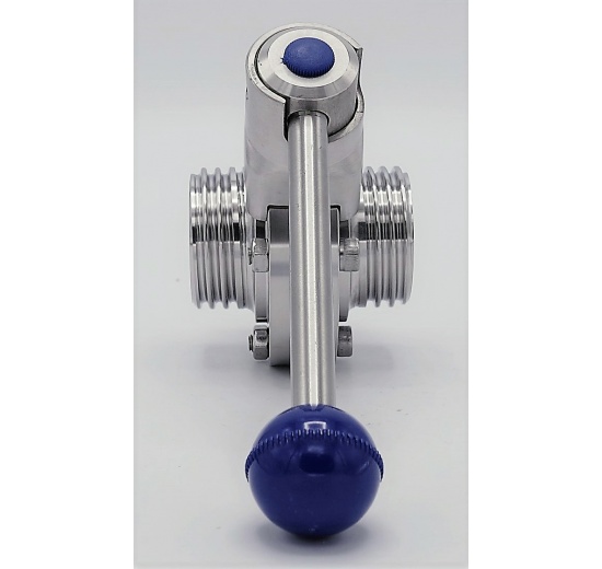 Nerezová klapka přímá, závitová typ G-G  DN20