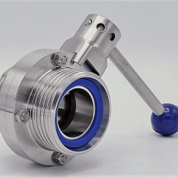 Nerezová klapka přímá, závitová typ G-G | DN40